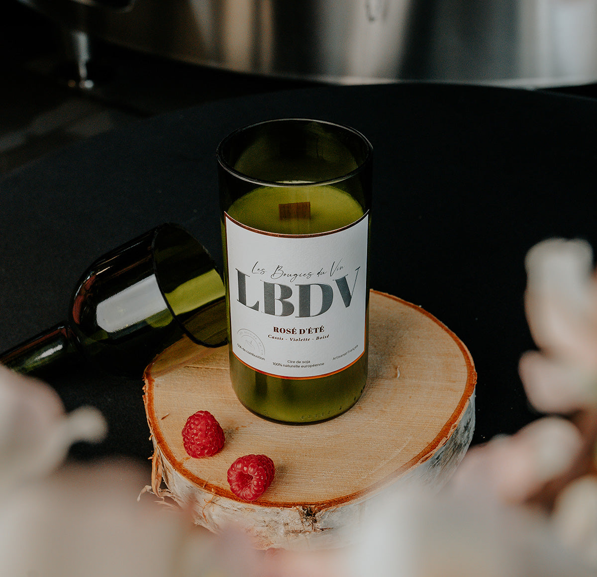 Bougie Rosé d'été